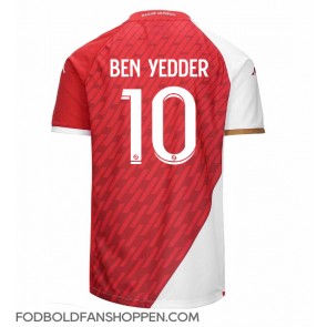 AS Monaco Wissam Ben Yedder #10 Hjemmebanetrøje 2023-24 Kortærmet